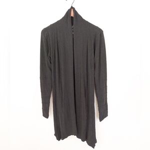 Nomads Hemp Wear Open Front Cardigan Gray Size Medium